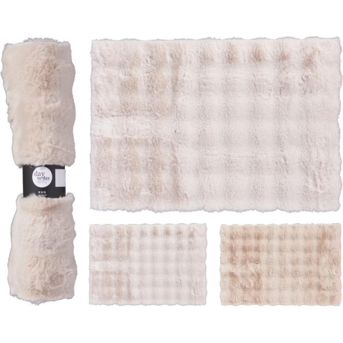 TAPPETO PELO 90X60CM 2ASS